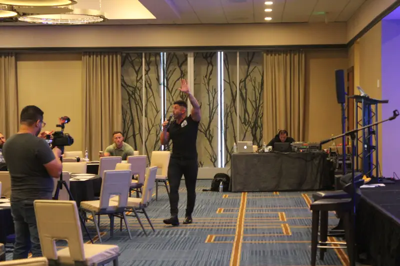 Sales Transformation Group team training session