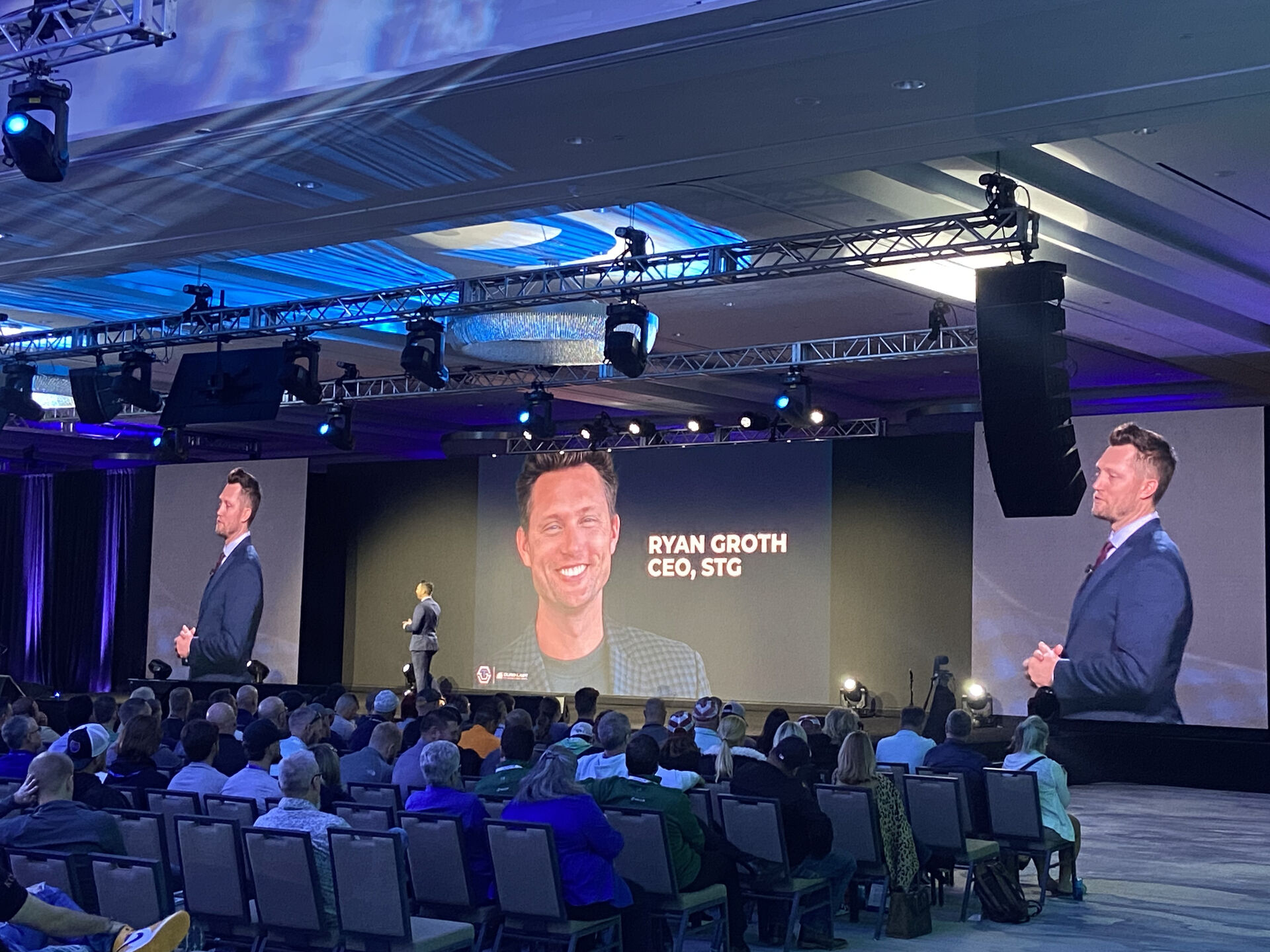 Fractional sales leadership with Ryan Groth leading sales team meeting