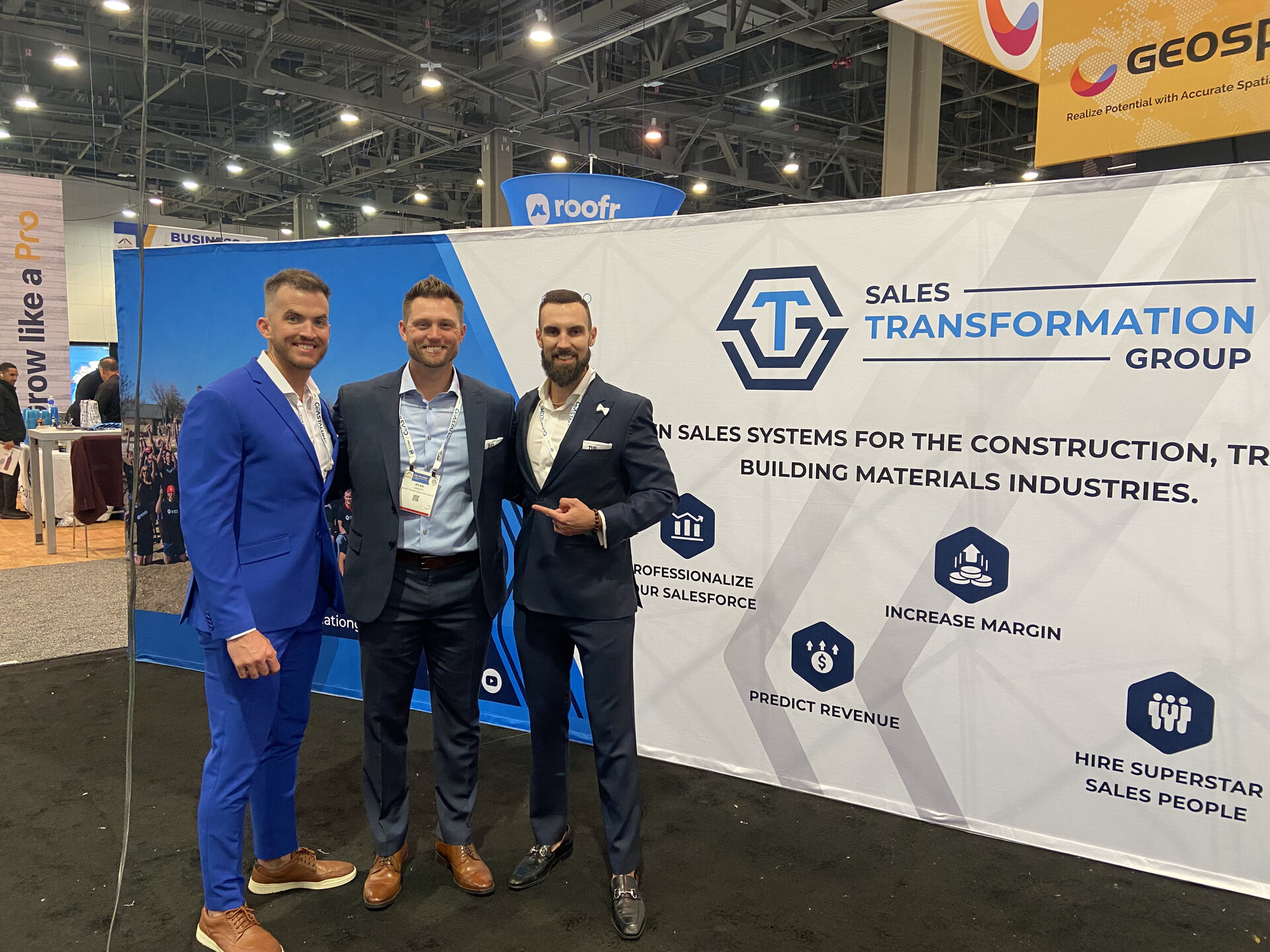 Contractor sales team receiving fractional sales leadership